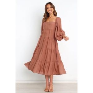 Campbell Dress - Brown 🤎